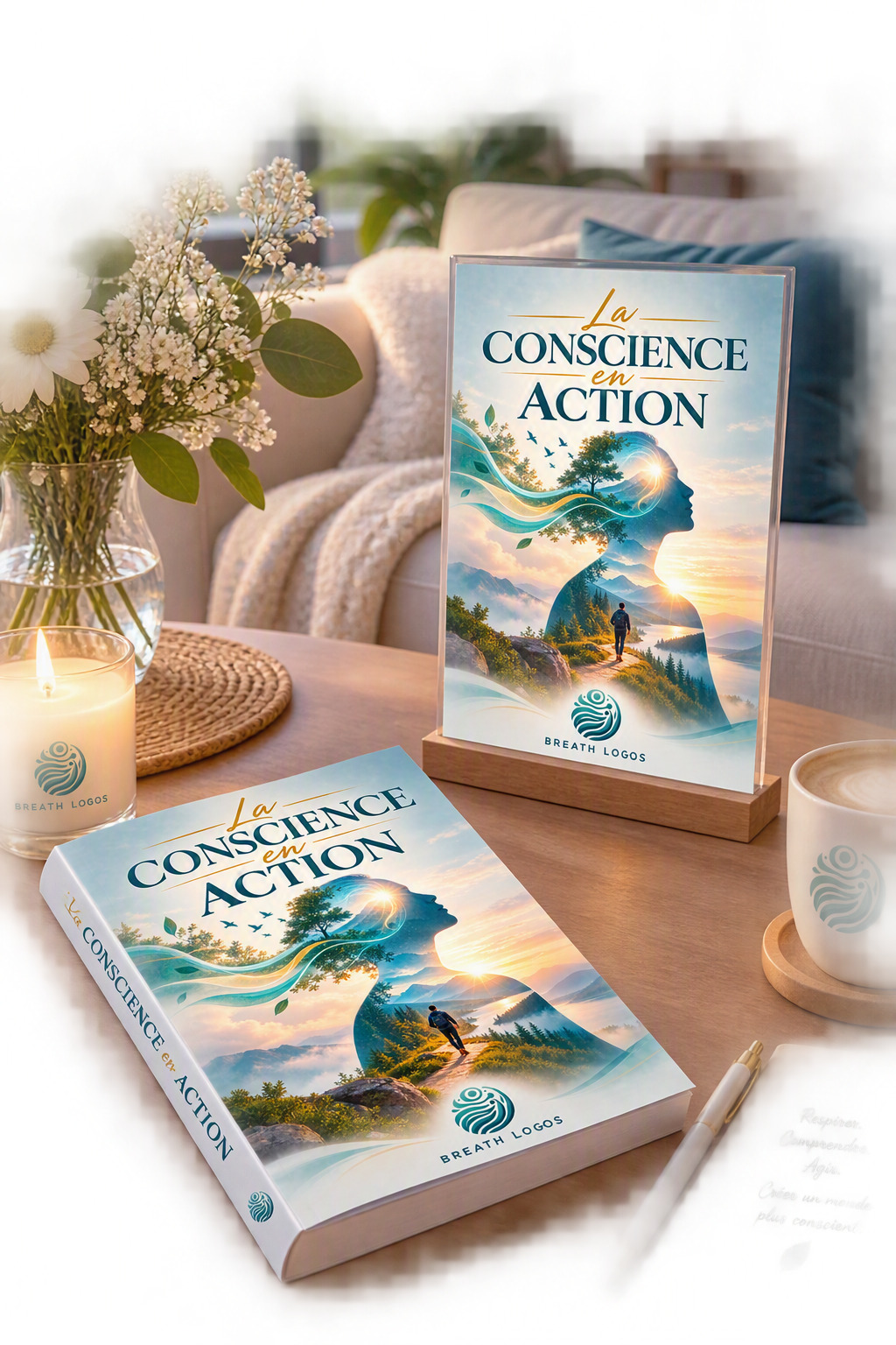 livre Jerome Pinon la conscience en action